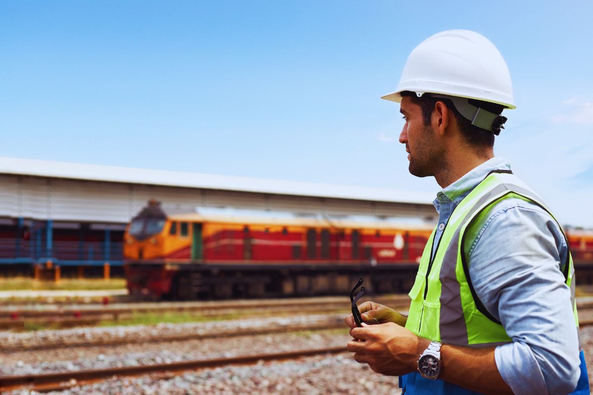 salarié dans le ferroviere